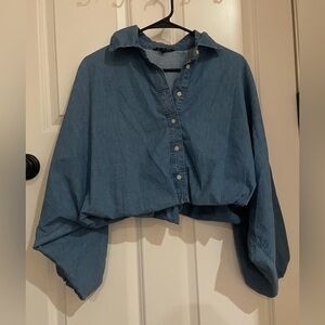 Banana Republic Light Blue Denim Shirt